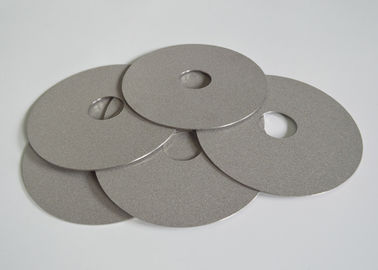 Easy Cleaning Sintered Metal Filter Disc Plates Reusable 304 316L Multilayer