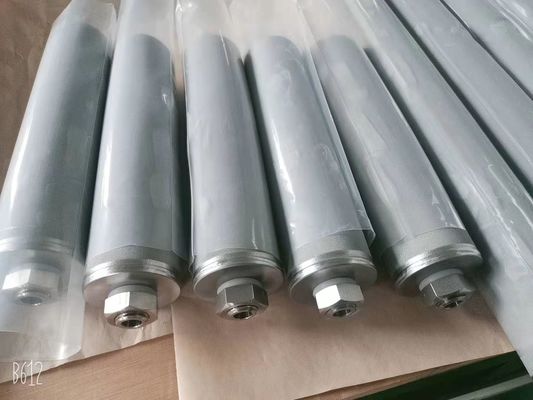 De vloeibare Patroon van de het Titaniumfilter van 30um Poreuze Gesinterde